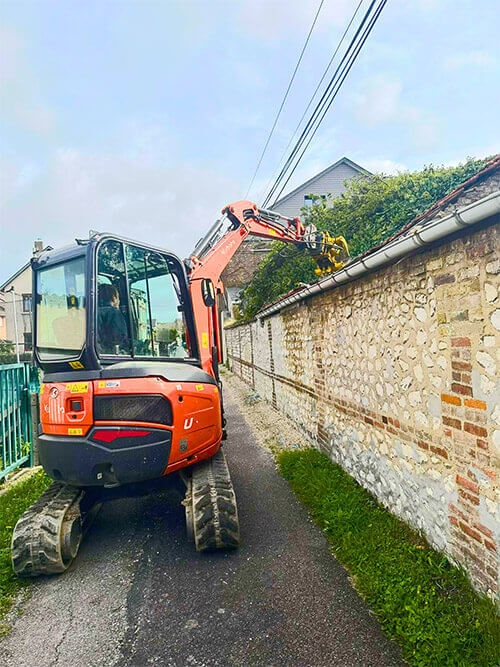 Votre terrassier à Rouen pour vos chantiers